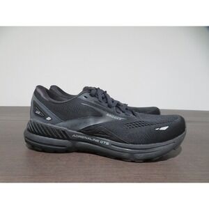 Brooks Adrenaline GTS 23 Shoes Womens 9.5 Wide Black Running Support Walking*